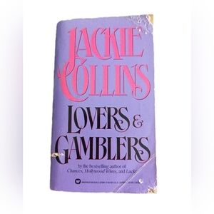 Jackie Collins 'Lovers & Gamblers' Book